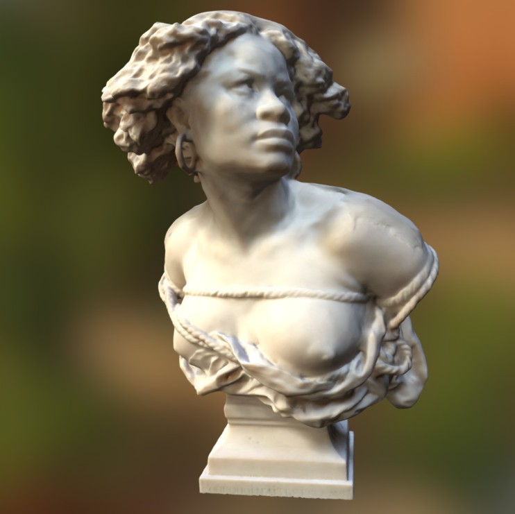 bust of female slave preview image 1
